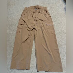 Never Not Hustling wide leg pants with drawstring